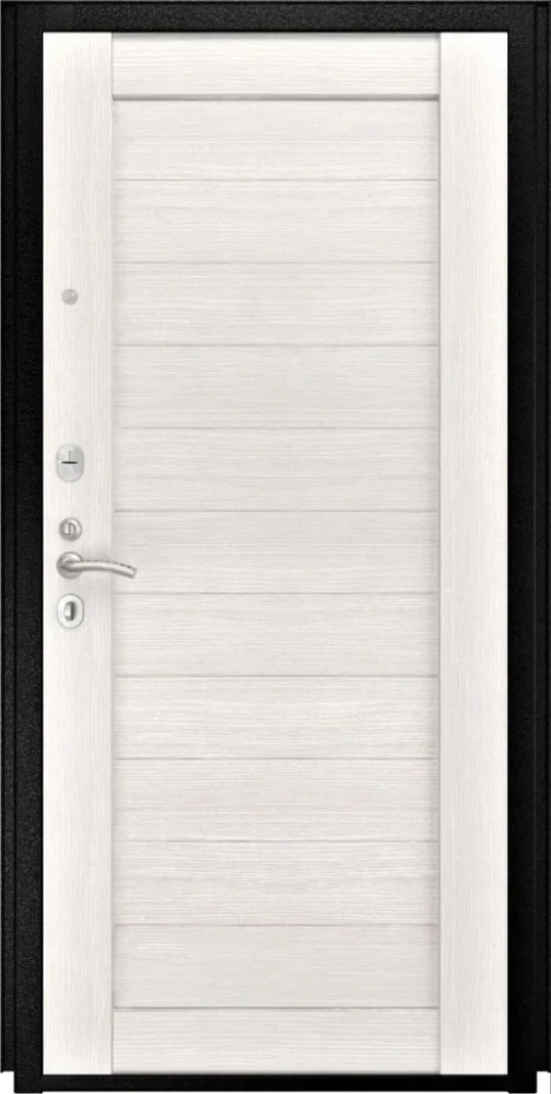 Входная дверь ДвериПРО L Термо СБ-3 листв. бел. (21 беленый дуб) DPRO196777 внутренняя сторона