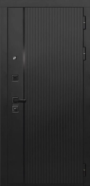 Входная дверь ДвериПРО L-45 ФЛ-790 Velutto Grigio DPRO196820 внешняя сторона