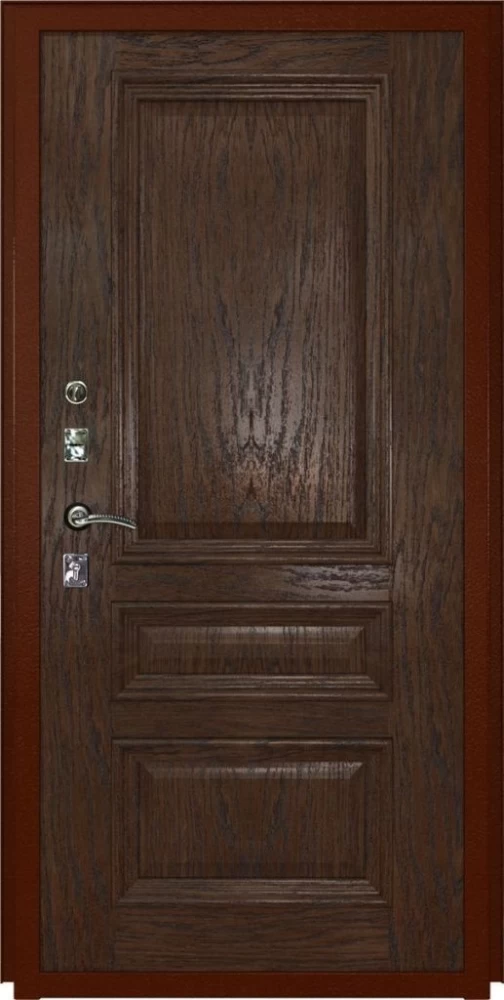 Входная дверь ДвериПРО L-45 Фараон-2 (16мм, мореный дуб) DPRO196876 внутренняя сторона