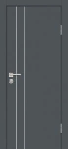 Межкомнатная дверь P-14 Графит матовый