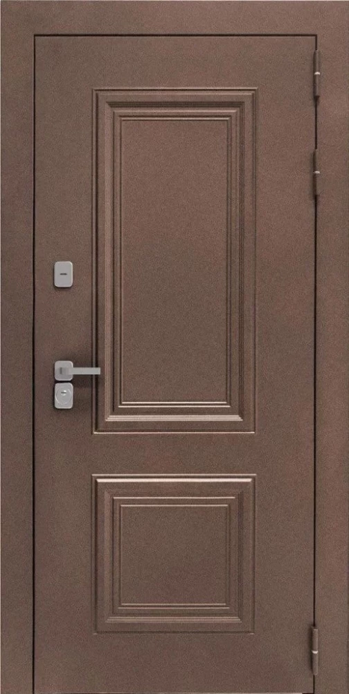 Входная дверь ДвериПРО Д-68 СБ-1 (лак.черное, 16мм, венге) DPRO196873 внешняя сторона