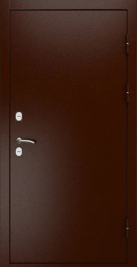 Входная дверь ДвериПРО L Термо Алиса (16мм, ПВХ ясень белый, зеркало) DPRO196455 внешняя сторона