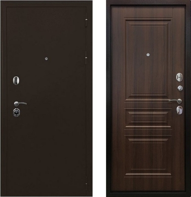 Дверь Ратибор Рим 3К Орех бренди